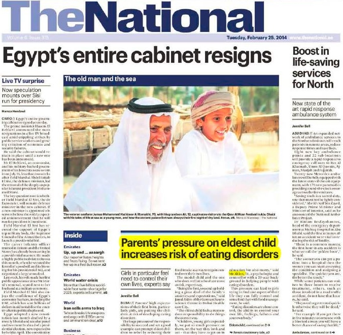 The National: Eating Disorders in Dubai: Anna’s story