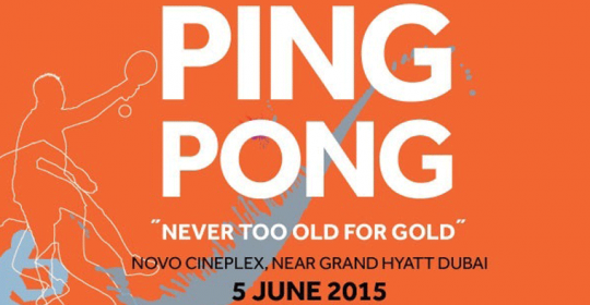Table Tennis Tournament in Dubai set to Raise Awareness of Alzheimer’s