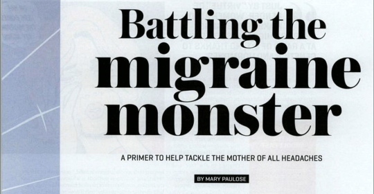 Migraine in the UAE | Khaleej Times feat GNC’s Prof Krieger