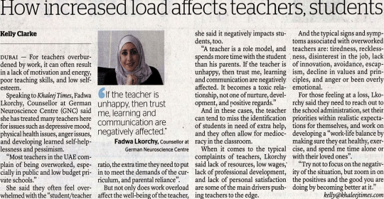 How increased workloads affect teachers, students