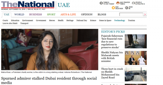The Psychology of Stalking in Dubai