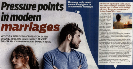 Pressure Points in Modern Marriages